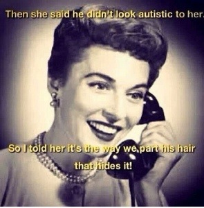 He doesn't look Autistic