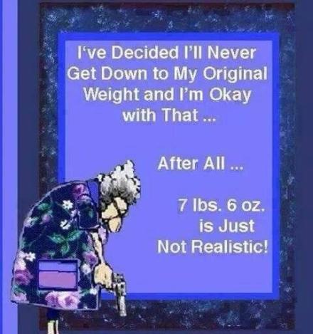 7lbs 6 oz - my actual birth weight